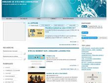 Tablet Screenshot of annuaire.ludikreation.com